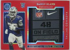 DaRon Bland [Ruby] #SS-40 Football Cards 2022 Panini Encased Substantial Rookie Swatches Prices