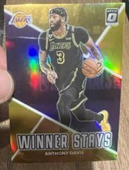 Anthony Davis [Gold] #8 Basketball Cards 2022 Panini Donruss Optic Winner Stays Prices