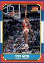 Spud Webb Basketball Cards 1986 Fleer Prices