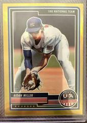 Aidan Miller [Gold] #56 Baseball Cards 2023 Panini Stars & Stripes USA Prices