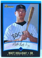 Matt Holliday #385 Baseball Cards 2001 Bowman Prices