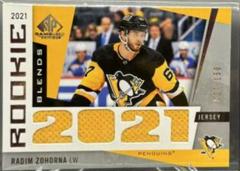 Radim Zohorna [Patch] #RB-RZ Hockey Cards 2021 SP Game Used Rookie Blends Prices
