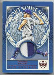 Trevor Bauer [Red] #AN-TB Baseball Cards 2022 Panini Diamond Kings Art Nouveau Prices