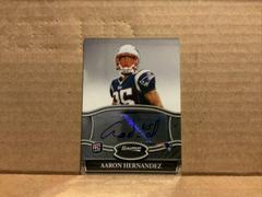Aaron Hernandez Football Cards 2010 Bowman Sterling Autographs Prices