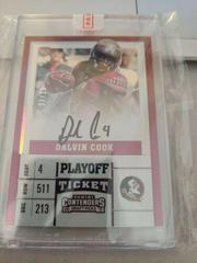 Dalvin Cook [Playoff] #103 Football Cards 2017 Panini Contenders Draft Picks Prices