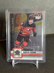 Andrew Gibson [Clear Cut] #105 Hockey Cards 2023 Upper Deck Team Canada Juniors Prices