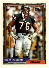 Steve McMichael Football Cards 1992 Topps Prices