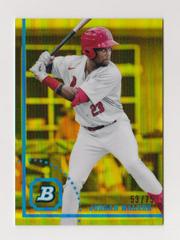 Jordan Walker [Yellow] #BHPC-52 Baseball Cards 2022 Bowman Heritage Chrome Prospects Prices