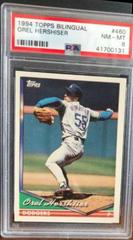 Orel Hershiser #460 Baseball Cards 1994 Topps Bilingual Prices
