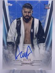 Andrade [Blue] Wrestling Cards 2020 Topps WWE Undisputed Autographs Prices