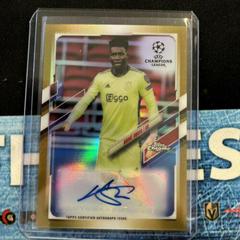Andre Onana [Gold Refractor] Soccer Cards 2020 Topps Chrome UEFA Champions League Autographs Prices