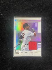 Dustin Pedroia [Gold] #SS-DP Baseball Cards 2023 Panini Chronicles Status Swatches Prices