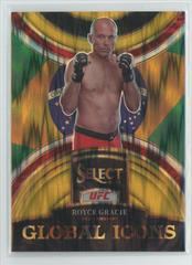 Royce Gracie [Gold Flash] #15 Ufc Cards 2023 Panini Select UFC Global Icons Prices