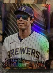 Christian Yelich [Black] #SS-20 Baseball Cards 2022 Topps Sweet Shades Prices
