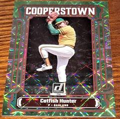 Catfish Hunter [Green] #CT5 Baseball Cards 2023 Panini Donruss Cooperstown Prices