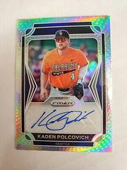 Kaden Polcovich Baseball Cards 2021 Panini Prizm Draft Picks Autographs Prices