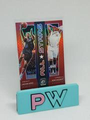 Carmelo Anthony, Dwight Howard [Red] #18 Basketball Cards 2021 Panini Donruss Optic All Stars Prices