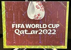 Official Emblem Soccer Cards 2022 Panini World Cup Qatar Stickers Prices
