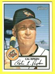 Cal Ripken Jr. #316 Baseball Cards 2001 Topps Heritage Prices