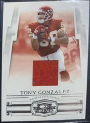 Tony Gonzalez #22 Football Cards 2007 Panini Donruss Threads Prices