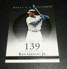 Ken Griffey Jr. [29 RBI] #46 Baseball Cards 2007 Topps Moments & Milestones Prices