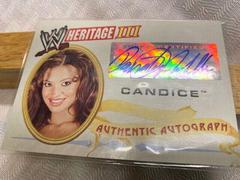 Candice Wrestling Cards 2007 Topps Heritage III WWE Autographs Prices