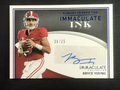Bryce Young [Blue] Football Cards 2022 Panini Immaculate Collegiate Ink Autographs Prices