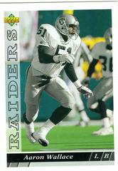 Aaron Wallace #268 Football Cards 1993 Upper Deck Prices