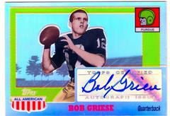 Bob Griese [Chrome Refractor] Football Cards 2005 Topps All American Autograph Prices