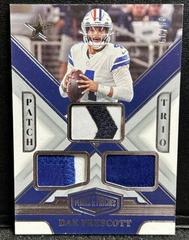 Dak Prescott #PT-DP Football Cards 2023 Panini Plates and Patches Patch Trio Prices