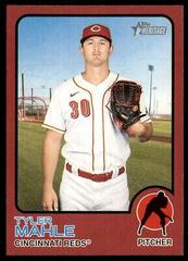 Tyler Mahle [Red] Baseball Cards 2022 Topps Heritage Prices