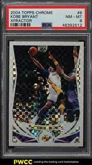 Kobe Bryant [Xfractor] #8 Basketball Cards 2004 Topps Chrome Prices