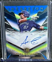 Axel Sanchez [Blue Foil] #BPA-ASZ Baseball Cards 2023 Bowman Inception Autograph Prices
