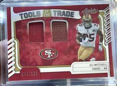 Eli Mitchell #TTD-29 Football Cards 2022 Panini Absolute Tools of the Trade Double Prices