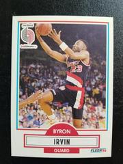 Bryon Irvin Basketball Cards 1990 Fleer Prices