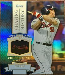 Chipper Jones [Holofoil] #CH-26 Baseball Cards 2013 Topps Chasing History Prices