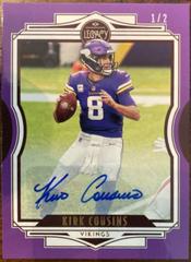 Kirk Cousins [Violet Autographs] Football Cards 2021 Panini Legacy Prices