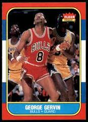 George Gervin Basketball Cards 1986 Fleer Prices