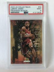 LeBron James #42 Basketball Cards 2003 UD Collectibles Freshman Season Prices