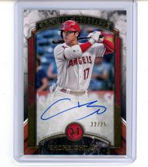 Shohei Ohtani [Gold] #AA-SO Baseball Cards 2022 Topps Museum Collection Archival Autographs Prices