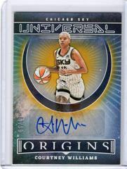 Courtney Williams #UA-CWL Basketball Cards 2023 Panini Origins WNBA Universal Autographs Prices