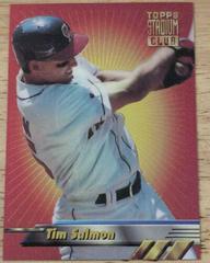 Tim Salmon #9 Baseball Cards 1994 Stadium Club Finest Prices