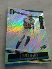 Robert Foster #4 Football Cards 2019 Panini Unparalleled Prices