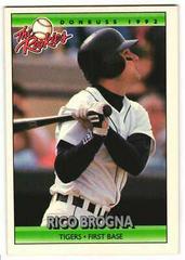 Rico Brogna #17 Baseball Cards 1992 Panini Donruss Rookies Prices