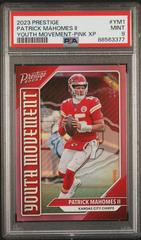 Patrick Mahomes II [Pink] #YM-1 Football Cards 2023 Panini Prestige Youth Movement Prices