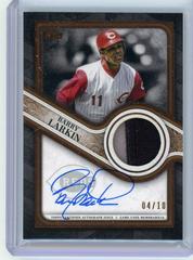 Barry Larkin #TRAP-BL Baseball Cards 2023 Topps Series 1 Reverence Autograph Patch Prices