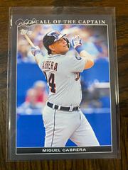 Miguel Cabrera [Black] Baseball Cards 2022 Topps X Derek Jeter Prices