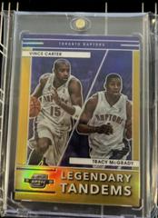 Tracy McGrady, Vince Carter [Gold] #20 Basketball Cards 2021 Panini Contenders Optic Legendary Tandems Prices