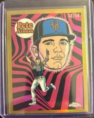 Pete Alonso [Gold] #UV-8 Baseball Cards 2023 Topps Chrome Ultraviolet All Stars Prices
