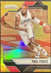 Paul Pierce [Gold Prizm] Basketball Cards 2016 Panini Prizm Prices